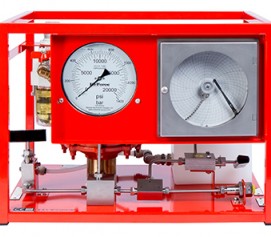 هیدروتست پمپ پنوماتیکی (بادی) هیدرولیکی 1634 بار فشارقوی مدل AHP2-CR-Range ساخت هایفورس انگلستان