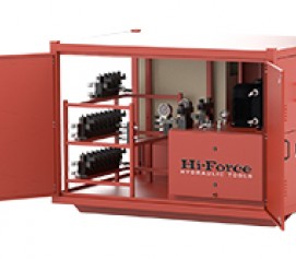 پمپ هیدرولیکی 700 بار سنکرون سه فاز با ظرفیت 8 تا 32 دستگاه مدل SLV-Range ساخت هایفورس انگلستان